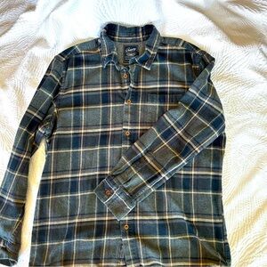 Grayers Blue and Green Plaid Casual Shirt